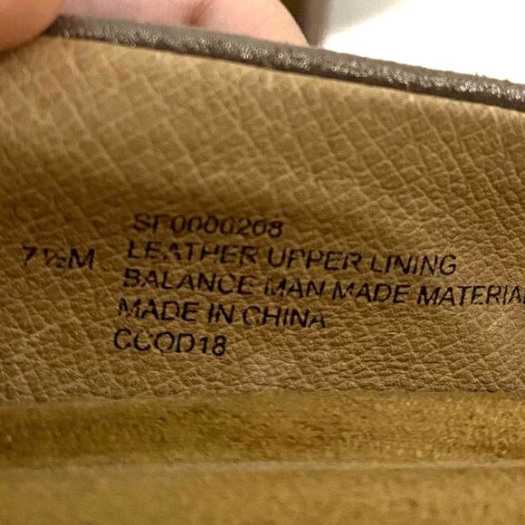 Sofft Lana Ballet Pump Heels Metallic Silver Champagne‎ Classic Leather Size 7.5 - Picture 7 of 7